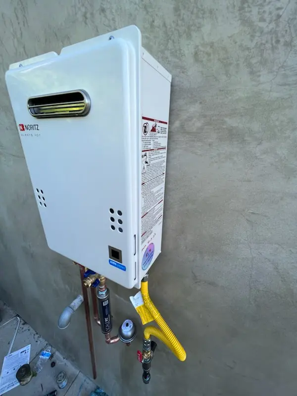 Tankless water heater installation for Avondale homes